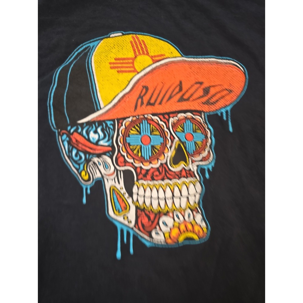 The Duck Company Ruidoso Skull Mens Large Shirt